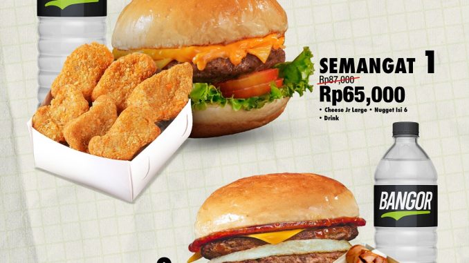 Promo Burger Bangor Online Delivery September Makan Hemat mulai Rp65Ribu