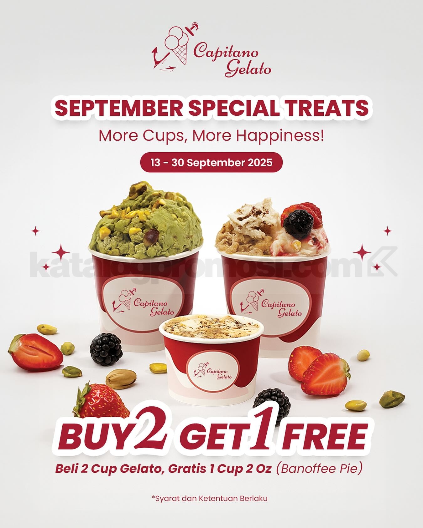 Promo Capitano Gelato September Special Treats Beli 2 Gratis 1 Promo Capitano Gelato September Special Treats Beli 2 Gratis 1