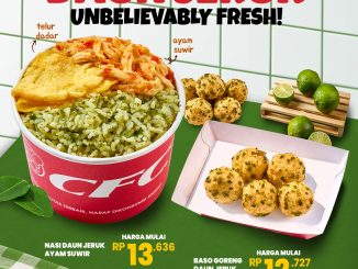 Promo CFC Menu Baru! Daun Jeruk Harga mulai dari Rp12ribuan