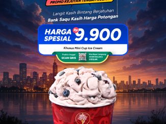 Promo Cold Stone Bank Saqu Ka99et Mini Cup Ice Cream cuma Rp 9.900