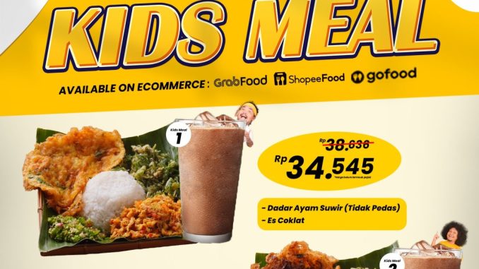 Promo Dadar Beredar Paket Kids Meal mulai dari Rp34Ribuan