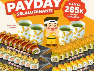 Promo Genki Sushi Payday bareng Bestie cuma Rp285.000