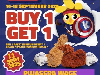 Promo Grand Opening Ayam Kum Kum Sidoarjo Beli 1 Gratis 1