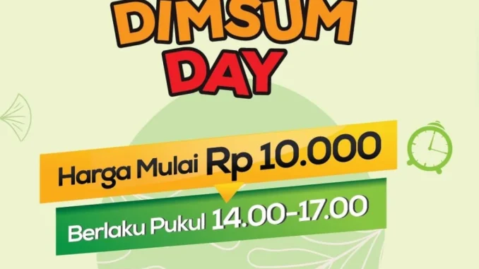 Promo Mister Baso Dimsum Day mulai dari Rp10.000