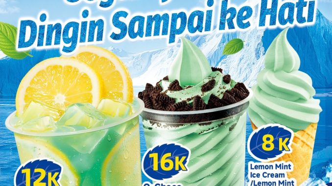 Promo Mixue Launch Variant Mint Mulai dari Rp8.000