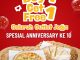 Promo Panties Pizza Spesial Anniversary ke-10 Buy 1 Get 1