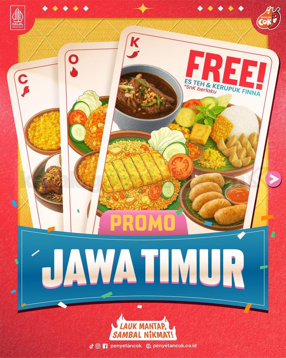 Promo PENYETAN COK OCTOFEST Paket Kenyang mulai dari Rp32ribu Promo PENYETAN COK OCTOFEST Paket Kenyang mulai dari Rp32ribu