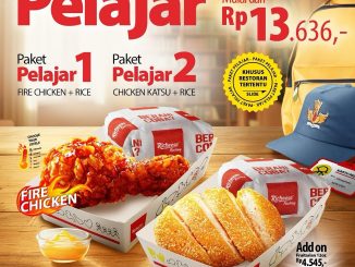 Promo Richeese Factory Paket Pelajar harga mulai Rp 13ribuan aja!