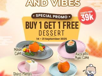Promo Sushi Tei Buy 1 Get 1 Dessert & Value Deal Set Menu