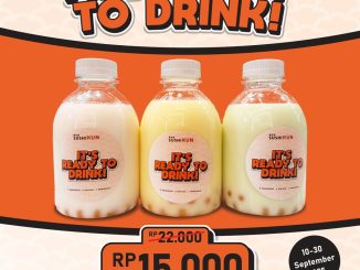 Promo Sushikun All Ready to Drink cuma Rp15.000