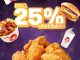 Promo Wendy's Payday Spesial Diskon 25% untuk Semua Item