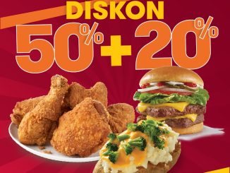 Promo Wendy’s Spesial Diskon 50% + 20% dengan Kartu Kredit Bank Mega