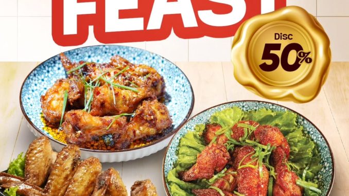 Promo Quali Chicken Wing Feast Diskon 50% 1