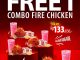 Promo Richeese Factory Beli 3 Gratis 1 Combo Fire Chicken