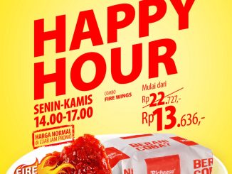 Promo Richeese Factory Happy Hour mulai Rp13.636