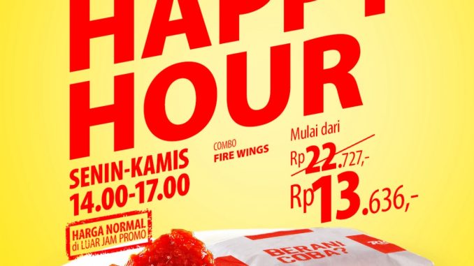 Promo Richeese Factory Happy Hour mulai Rp13.636