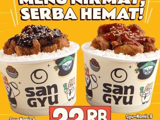 Promo San Gyu Harga Spesial Chicken Rice Bowl cuma Rp22Ribuan