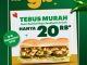 Promo Subway Double Date 9.9, Tebus Murah Ayam Sambel Hejo 6-inch cuma Rp20.000 1