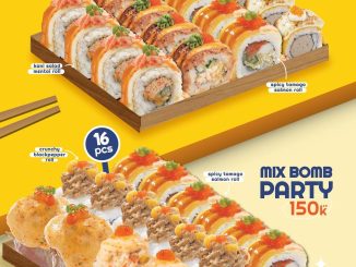 Promo SUSHIGO! PARTY PLATTER mulai Rp 120K++ 2