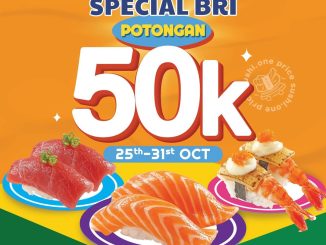 Promo Sushi Go! Payday Spesial BRI Potongan Rp50.000