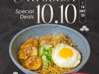 Promo Suteki Sushi Oktobest Special Deals 10.10 Dry Ramen All Varian cuma Rp10.100