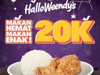 Promo Wendy's Spesial GoFood Paket Ayam + Nasi cuma 20K