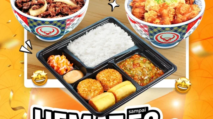 Promo Yoshinoya ShopeeFood Exclusive Makan Hemat Diskon hingga 30%