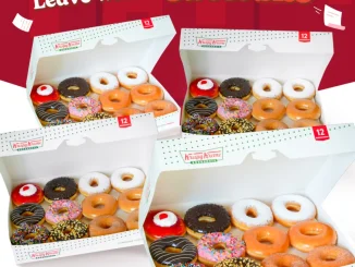 Promo KRISPY KREME PAKET RESIGN! 4 LUSIN DOUGHNUT cuma Rp. 350RIBU