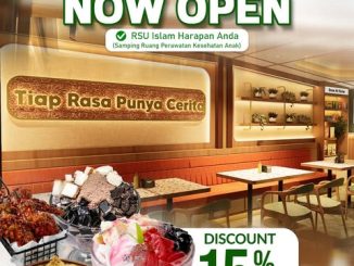 Promo Opening Tong Tji Tea RSI Harapan Anda Tegal Diskon 15% Off*