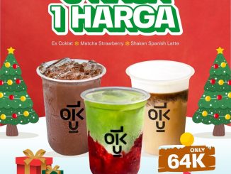 Promo Kedai Kopi Kulo Special Natal 3 Minuman Cuma 64K*