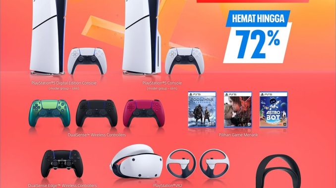 Promo SONY CENTER PS5 11.11 Power Deals Hemat hingga 72% 1