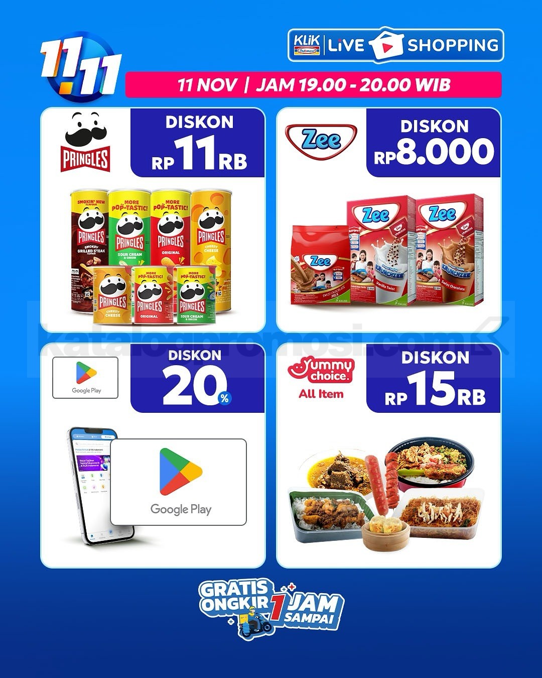 Promo Klik Indomaret 11.11 Diskon Kilat mulai Rp. 1.000 Promo Klik Indomaret 11.11 Diskon Kilat mulai Rp. 1.000 19