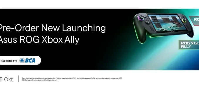 Pre-Order Asus ROG Xbox Ally kini Tersedia di Blibli! 1