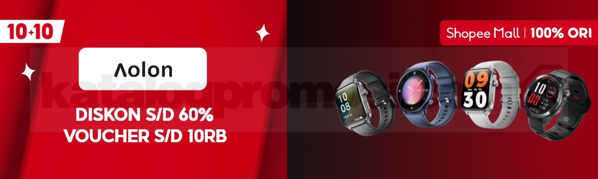 Promo Aolon di Shopee 10.10 Diskon hingga 60% + Voucher 10K 