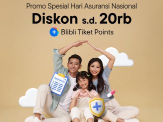 Promo Bayar Premi Asuransi di Blibli Diskon hingga 20K + Blibli Tiket Points