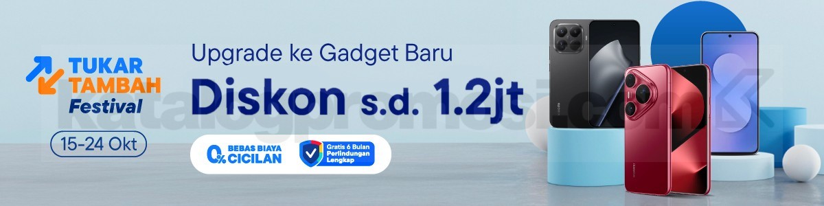 Promo Blibli Tukar Tambah Diskon hingga 1,2 Juta