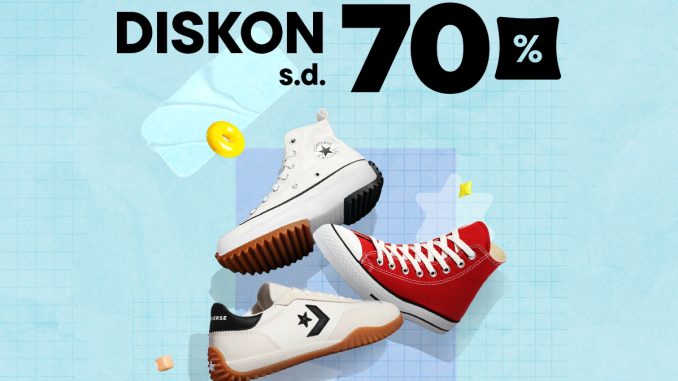 Promo Converse di Blibli 10.10 Diskon hingga 70%