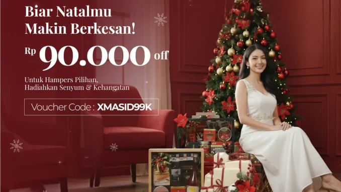 Promo FlowerAdvisor Christmas Hampers Diskon 90K