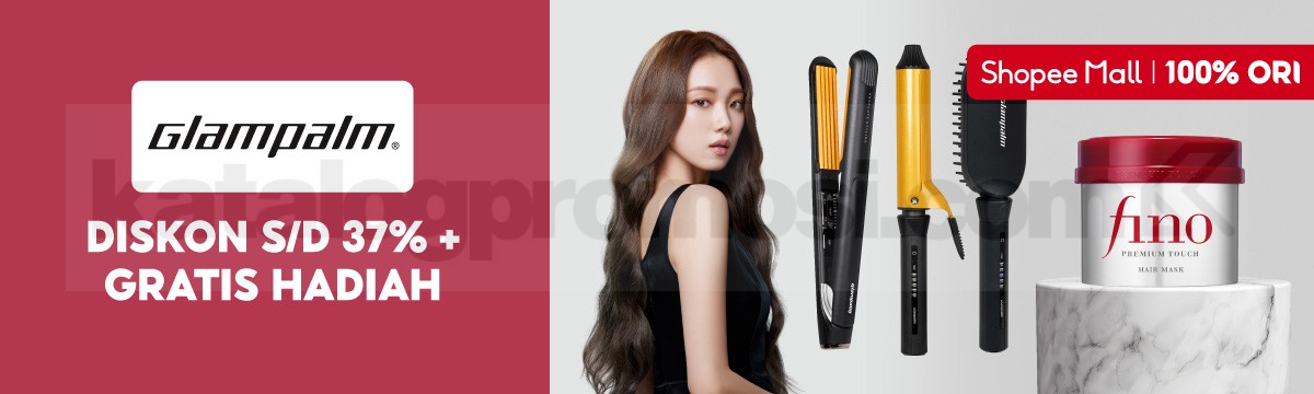 Promo Glampalm di Shopee Diskon hingga 37% + Gratis Hadiah