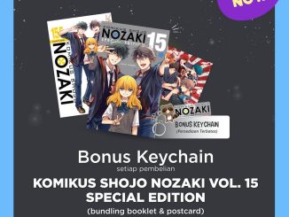 Promo Gramedia Komikus Shojo Nozaki Vol. 15 Edisi Spesial + Bonus Keychain 9