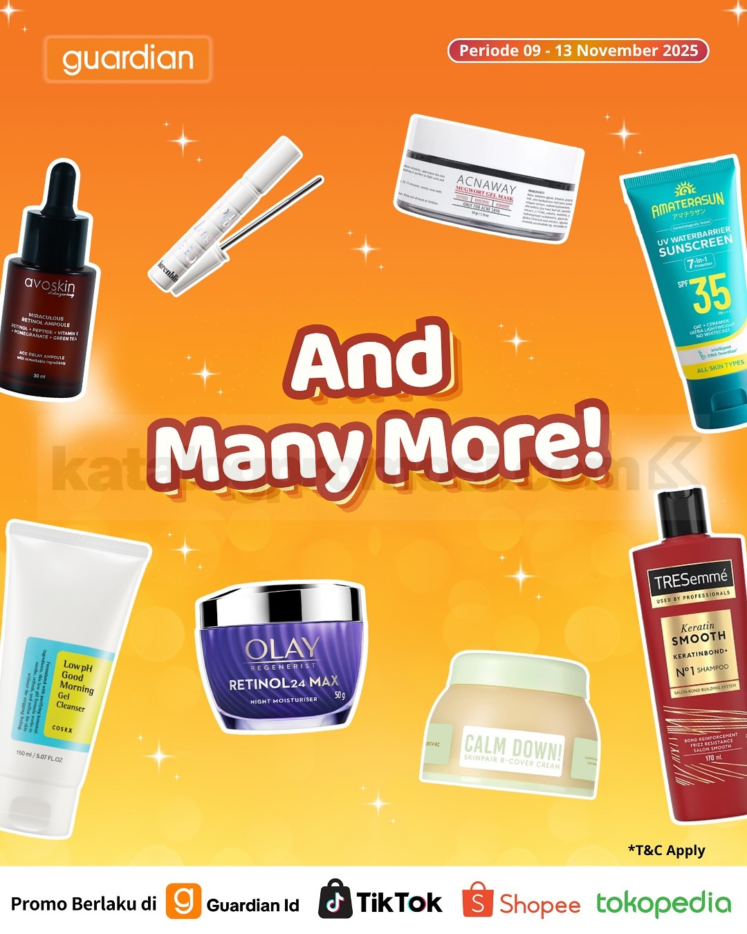 Promo Guardian 11.11 Diskon hingga 50% dan Extra Voucher + Gratis Hadiah