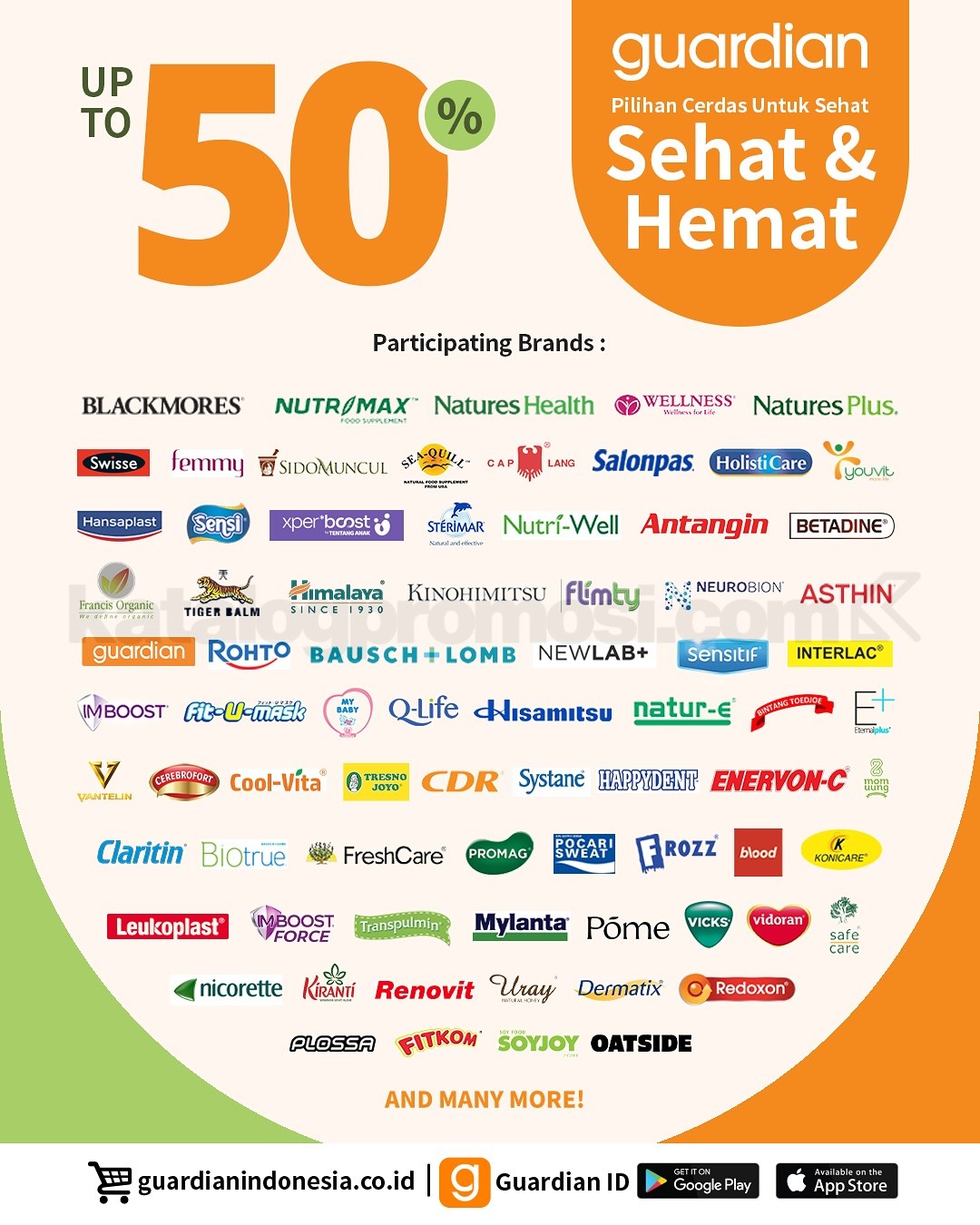 Promo Guardian Healthy Days Diskon hingga 50% 