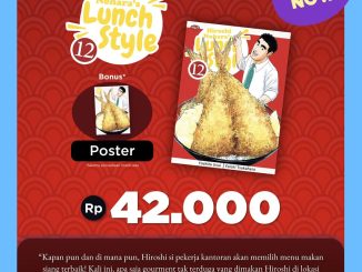 Promo Hiroshi Nohara's Lunch Style 12 Bonus Poster di Gramedia!