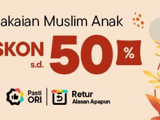 Promo Jumat Modest Blibli Diskon hingga 50% 1