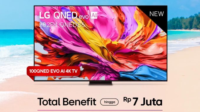 Promo LG Smart TV 4K 100 Inch + GRATIS Tiket Pesawat & Hotel di Blibli! 1