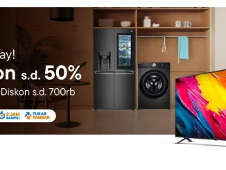 Promo LG di Blibli Diskon hingga 50% + Ekstra Diskon 700K
