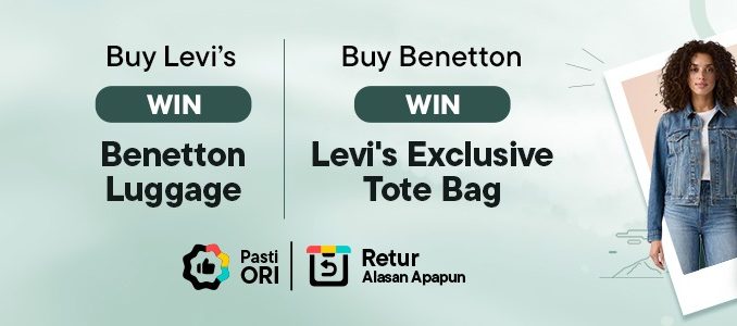 Promo Levi’s x Benetton di Blibli Menangkan Hadiah Eksklusif! 1