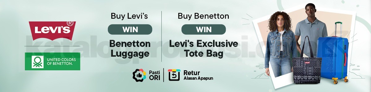 Promo Levi’s x Benetton di Blibli Menangkan Hadiah Eksklusif! 