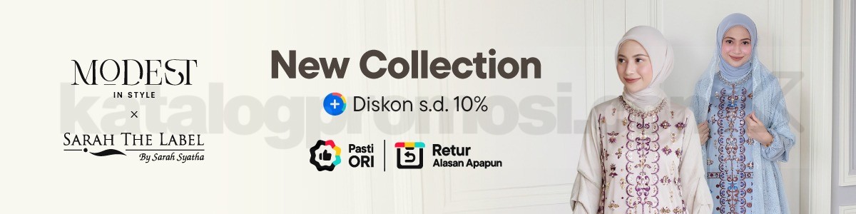 Promo Modest in Style Blibli New Collection + Diskon 10%