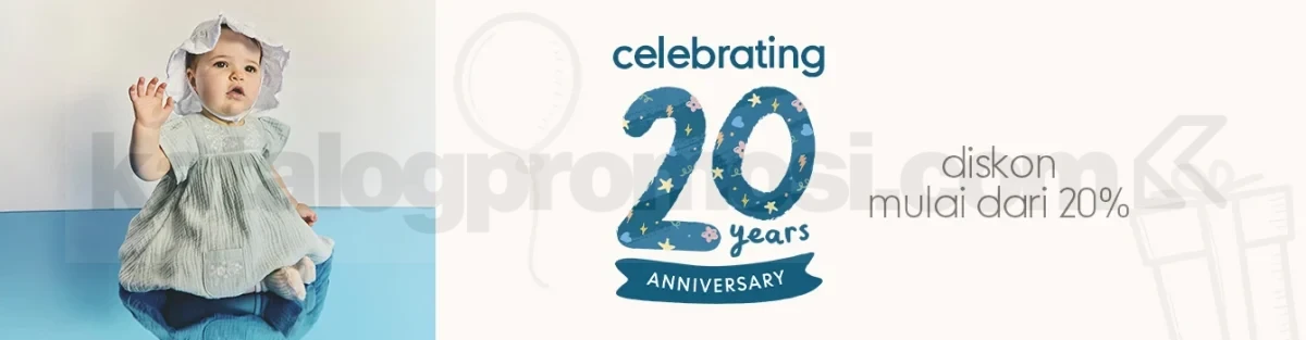 Promo Mothercare Special Anniversary Diskon Mulai 20%